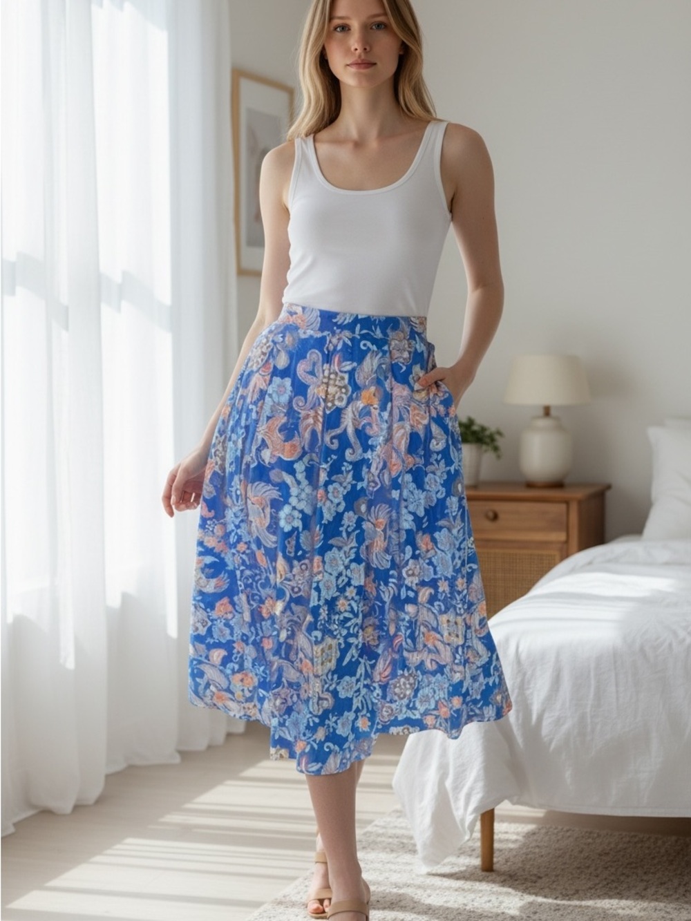 J.McLaughlin Brontë Midi Skirt Sz 10 NWT
